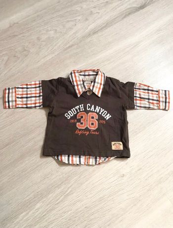 T-shirt chemise 3 mois (H&m)