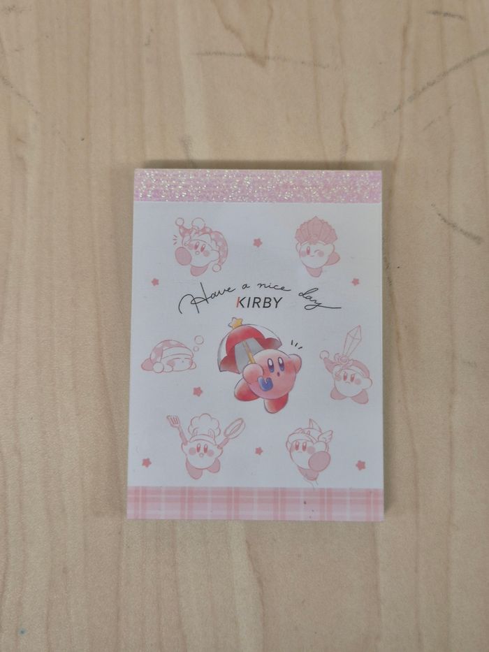 Mini bloc memo Kirby
