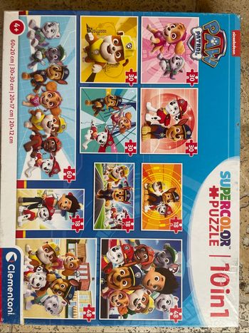 PUZZLE 10 in 1 PAW PATROL (PAT’PATROUILLE)