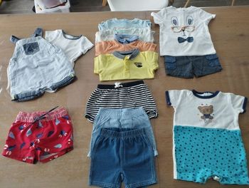 Lot garçon été 6 mois