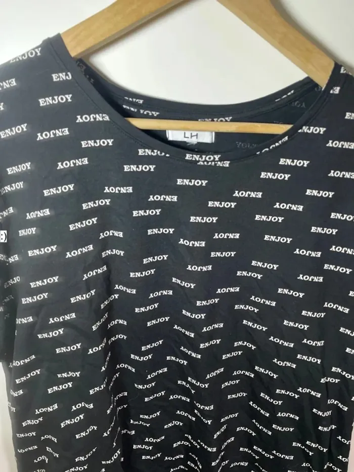 T shirt femme en coton taille 46 / la halle - photo numéro 4