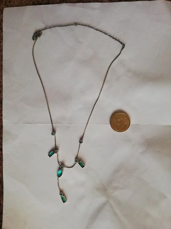 Magnifique collier fin vintage chic