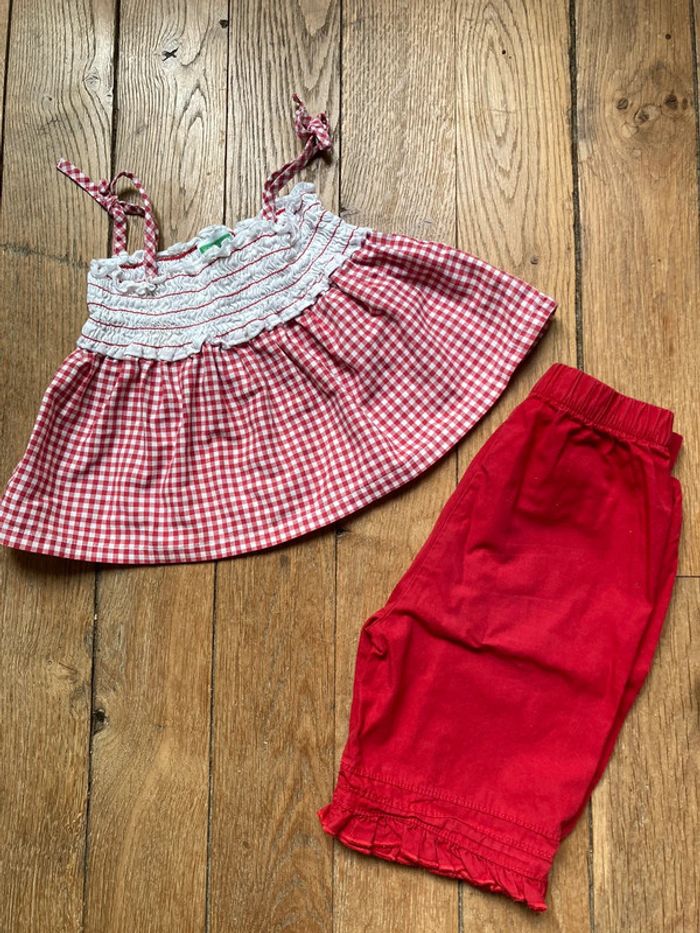 Ensemble 2 pièces Vertbaudet 12 mois