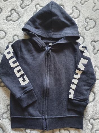 Gilet veste zippé 2/3 ans