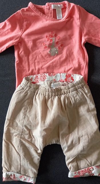 Ensemble hiver Obaïbi 3 mois