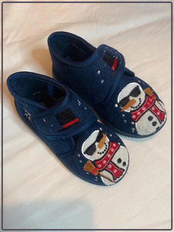 Chaussons Bonhomme de neige taille 25
