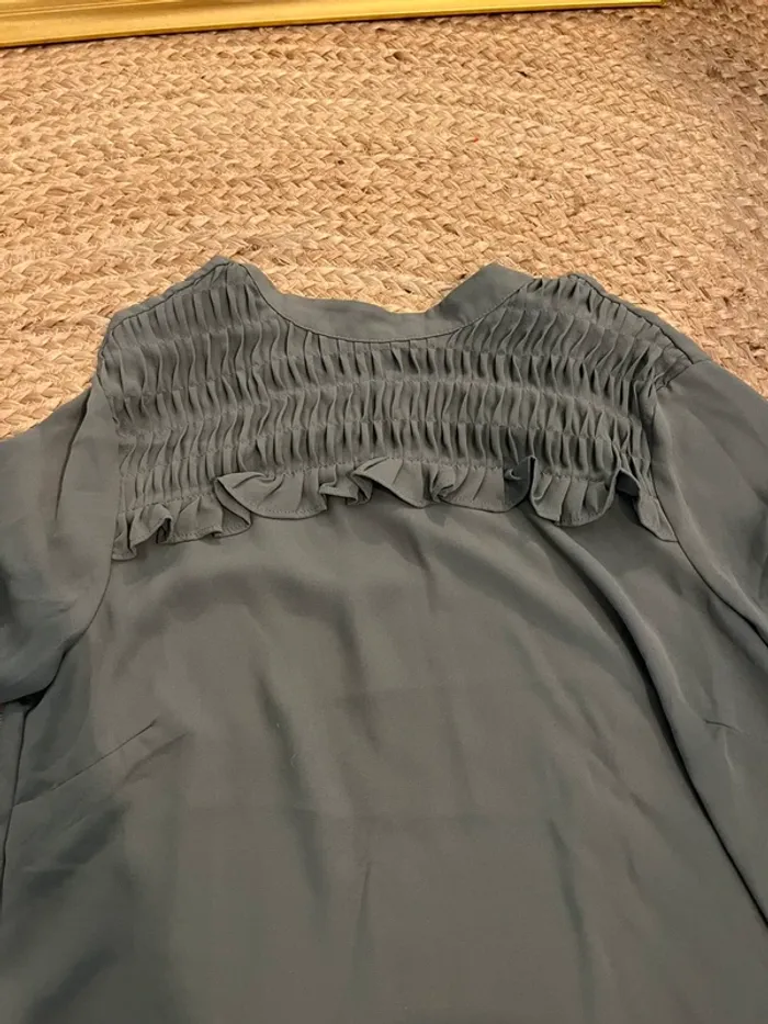 Blouse verte pâle H&M - photo numéro 2