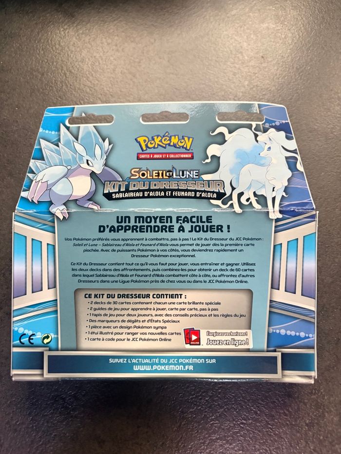 Kit du Dresseur Pokémon – Soleil & Lune – Neuf - photo numéro 2