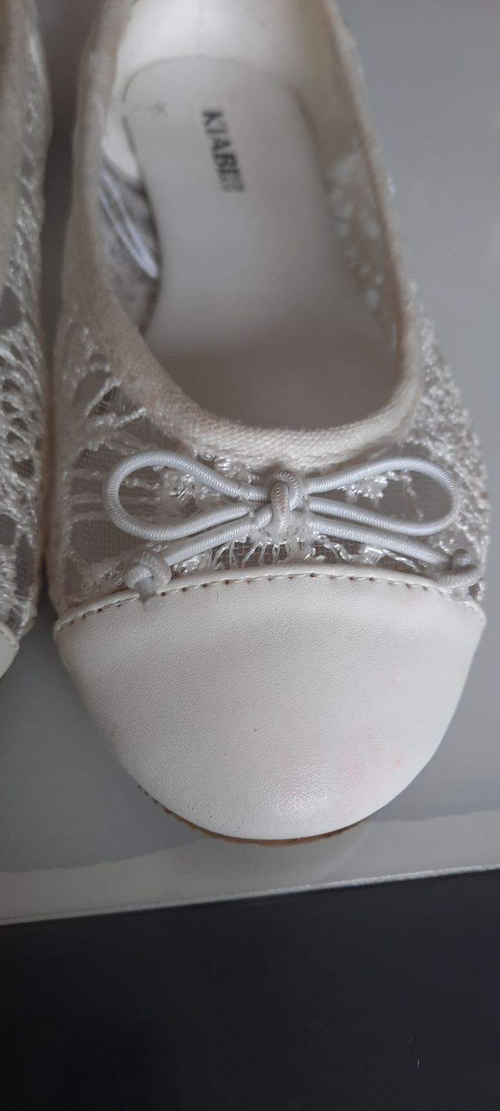 Chaussures blanc-creme - photo numéro 3