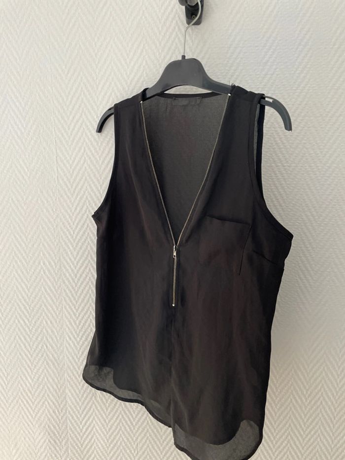Blouse noire femme