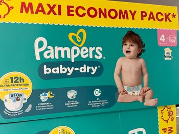 Couches taille 4 Pampers