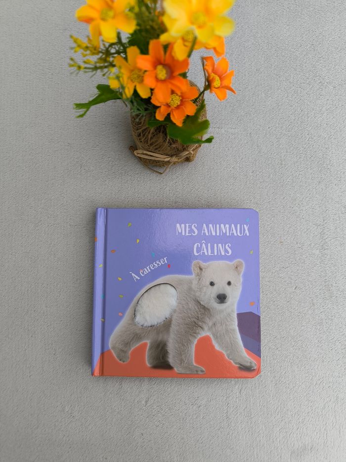 Livre à toucher Mes animaux câlins