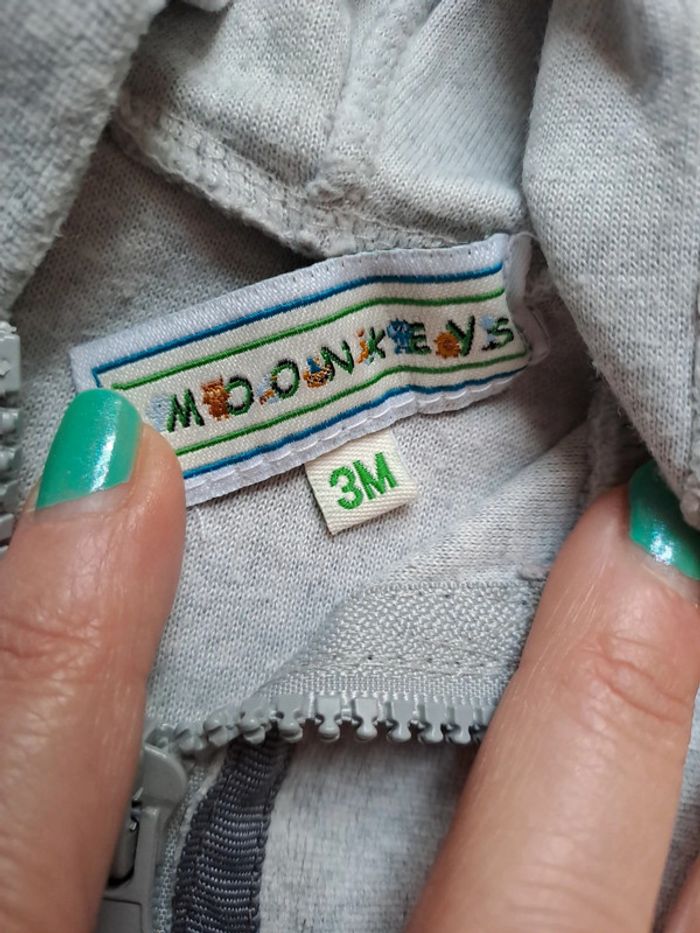 Lot 3 joggings 3mois #moonkeys - photo numéro 7