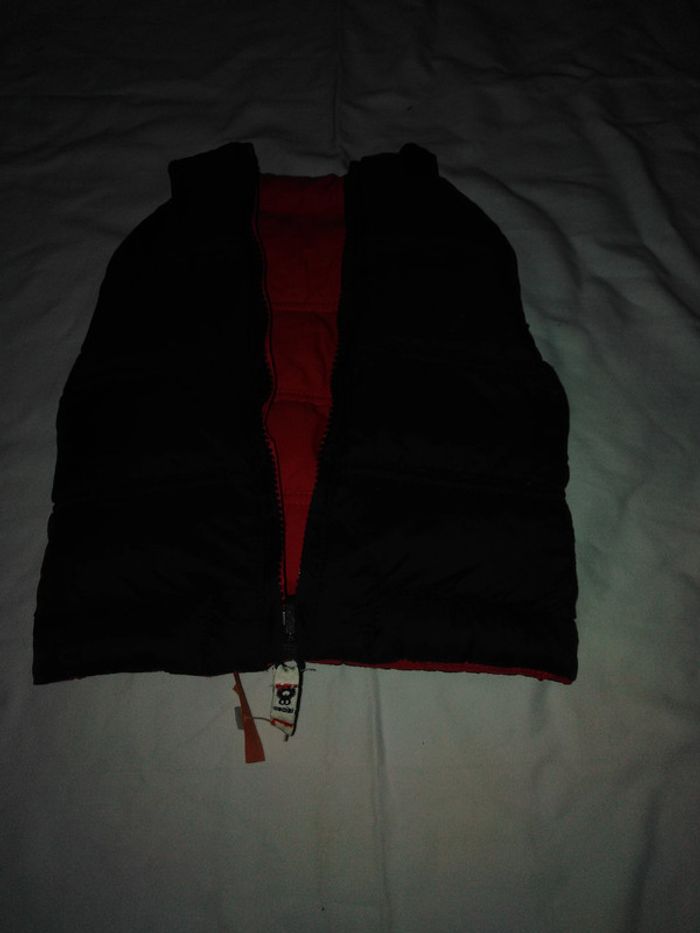 Veste doudoune sans manches 6 mois - photo numéro 3