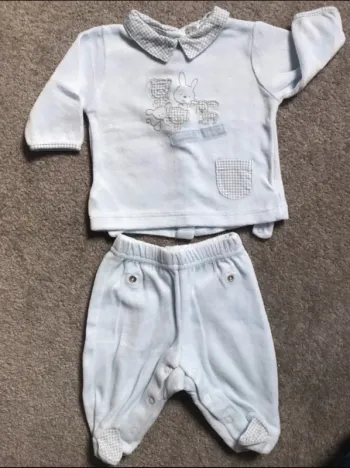 Pyjama velours 1 mois