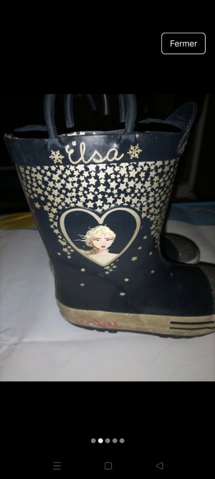 Bottes Disney pointure 27 - photo numéro 4