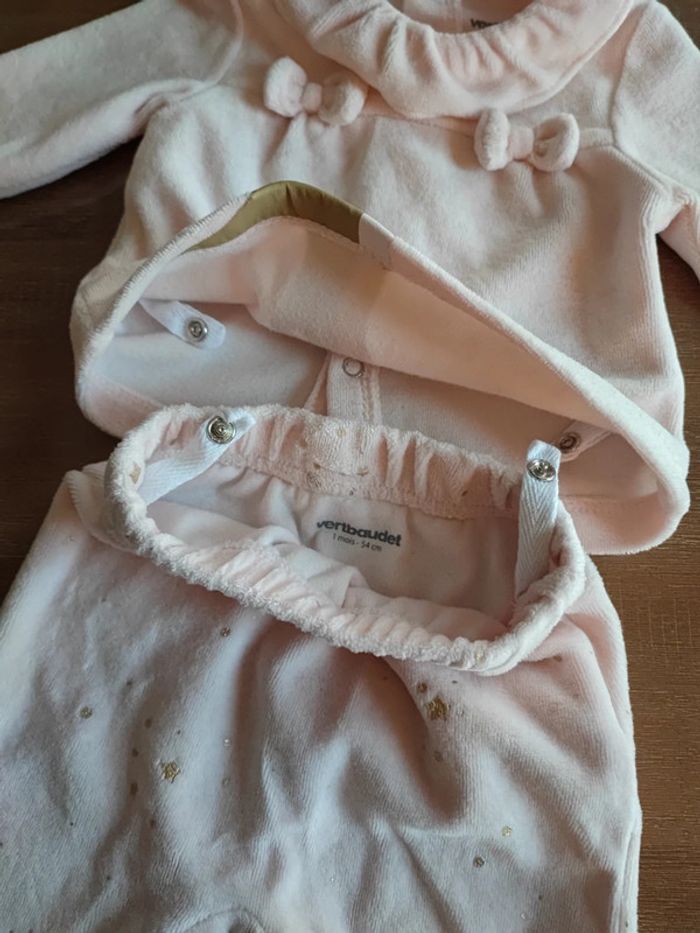Pyjama 2 pièces rose - photo numéro 5
