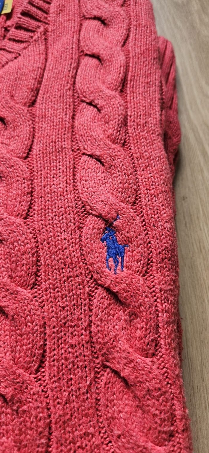 Pull torsadé ralph lauren - photo numéro 3