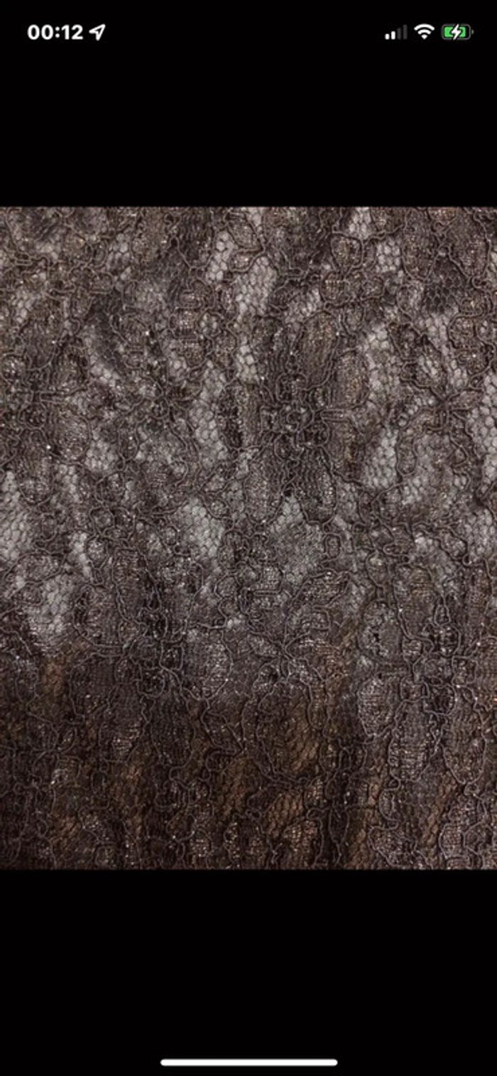 Robe élégante bureau en dentelle guipure taille 42 - photo numéro 3