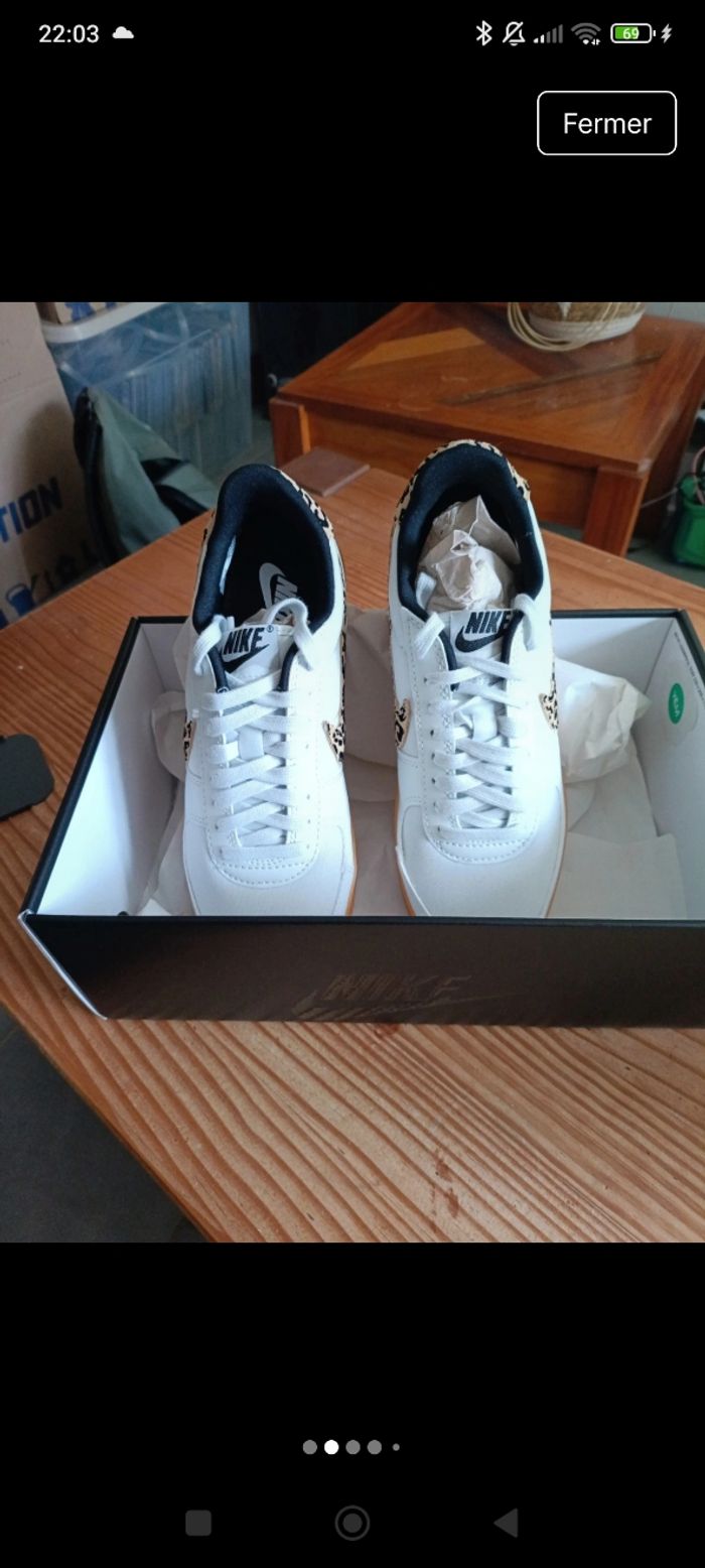 basket tennis Nike léopard - photo numéro 10
