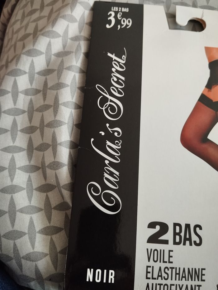 1 paire de bas auto fixant neuve taille 3/4 - photo numéro 4