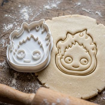 Emporte-pièce Calcifer démon feu Château ambulant pour biscuits sablés