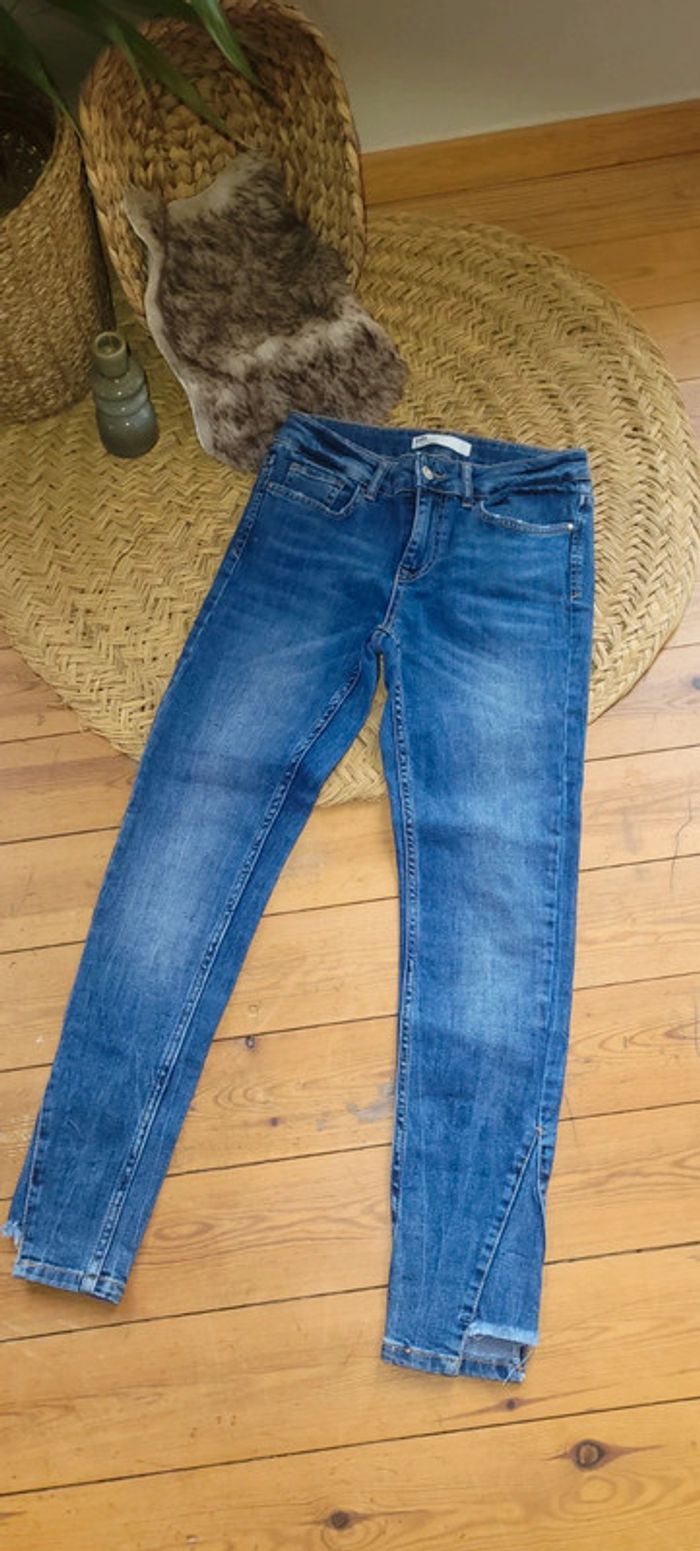 Jeans Zara Taille S Parfait état - photo numéro 2