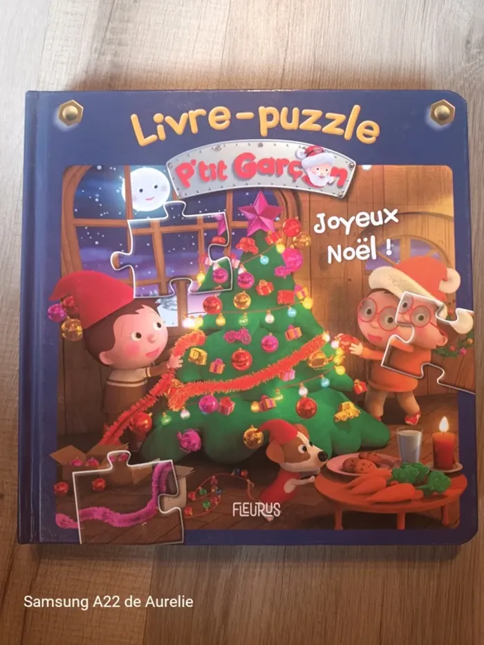 Livre Puzzle Noel