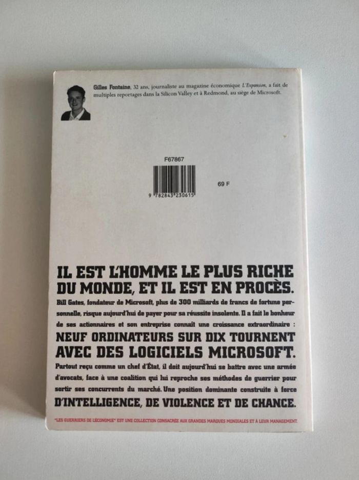 Livre Les Guerriers de l'Économie / Comment Microsoft a fait main basse sur votre Ordinateur - photo numéro 4