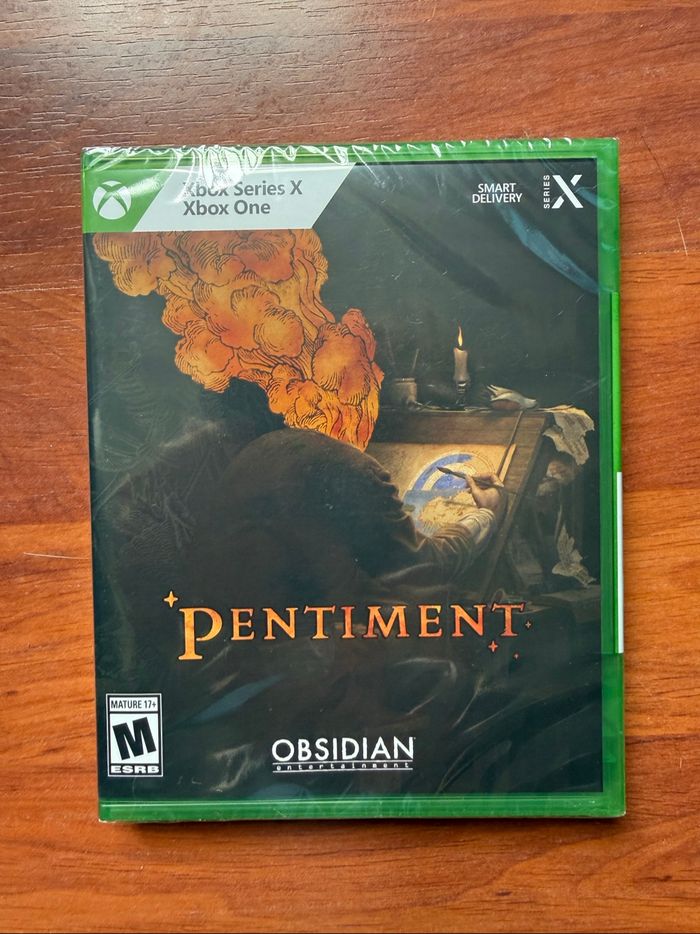Pentiment Jeu Microsoft Xbox One / Series X NEUF sous blister Limited Run Games LRG #015