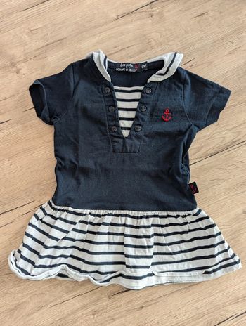 Robe marinière 12 mois