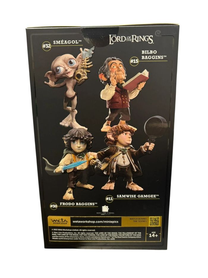 Figurine Mini Epics The Lord Of The Rings Smeagol Limited édition 33 Weta Workshop neuf - photo numéro 3