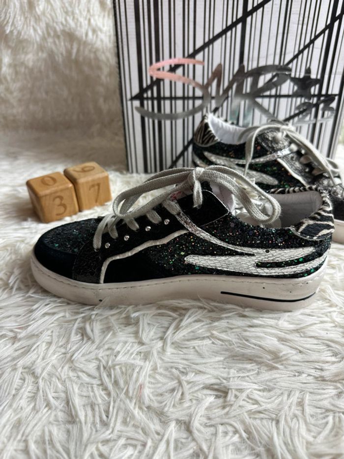 Paire de basket pailletées SMR23 taille 37 - photo numéro 4