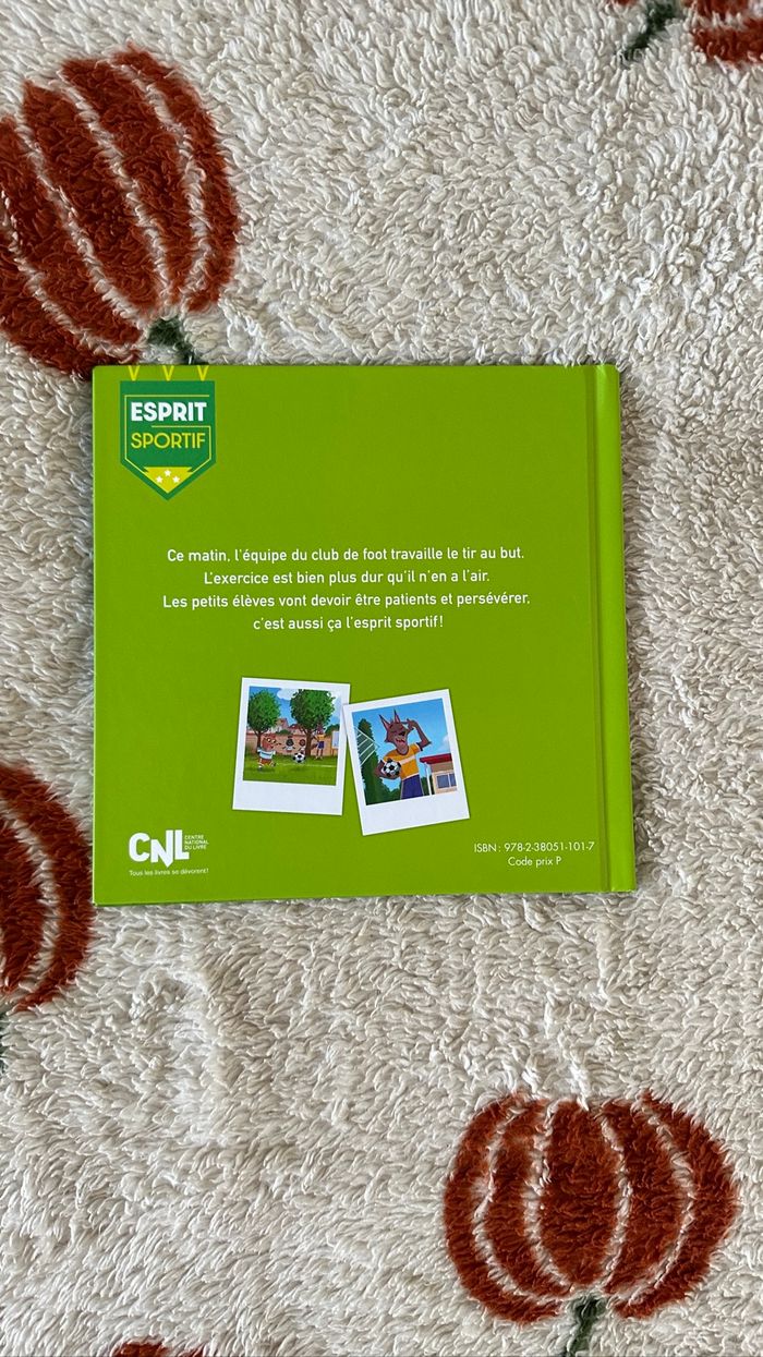 💜 Livre l’entraînement de football hachette jeunesse 💜 - photo numéro 2