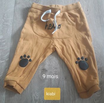 Pantalon jogging Kiabi 9 mois