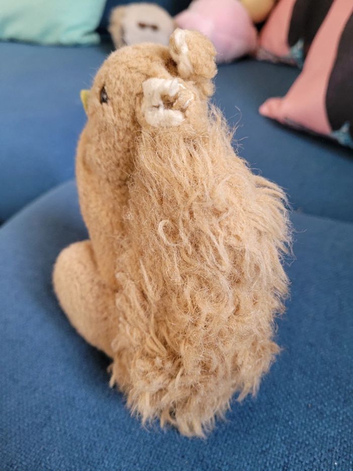 RARE Écureuil peluche feuille ancien Bear Nation doudou collection - photo numéro 5