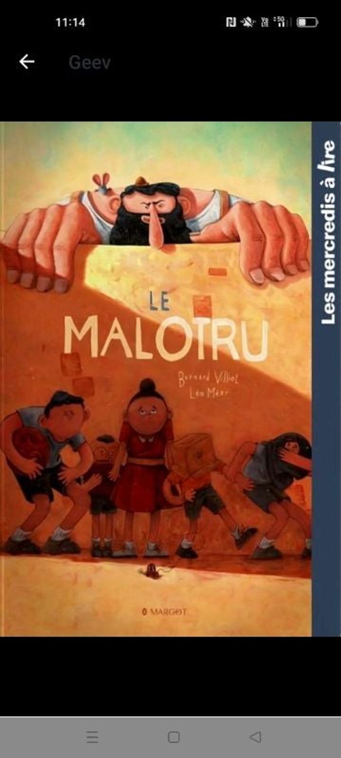 Livre McDo mercredi à lire