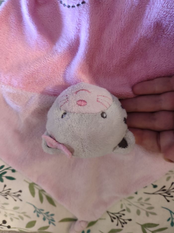 Doudou tigre rose - photo numéro 2