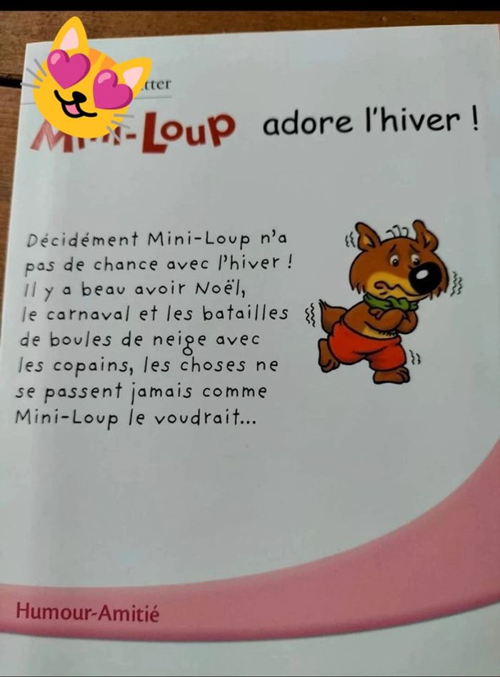Mini-Loup et son amoureuse et Mini-Loup adore l'hiver! - photo numéro 4