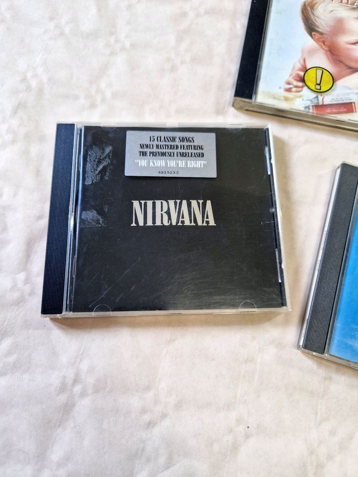 Lot de 3 album Rock / métal, Van Halen  , Nirvana  , Vangelis - photo numéro 2