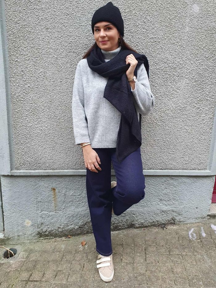 Bonnet Dublin noir avec revers - photo numéro 4