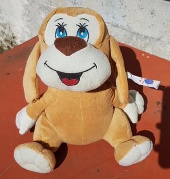 Chien souriant