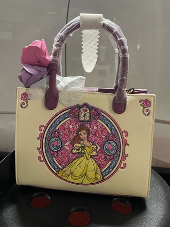 Beauty and the Beast Belle Stained Glass Portrait Exclusive - sac bandouillière 