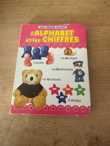 «Mon 1er imagier: l’alphabet et les chiffres»