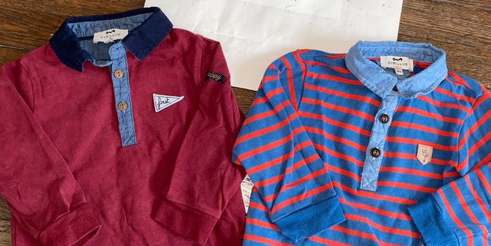 Lot polos Cyrillus 12 mois - photo numéro 2