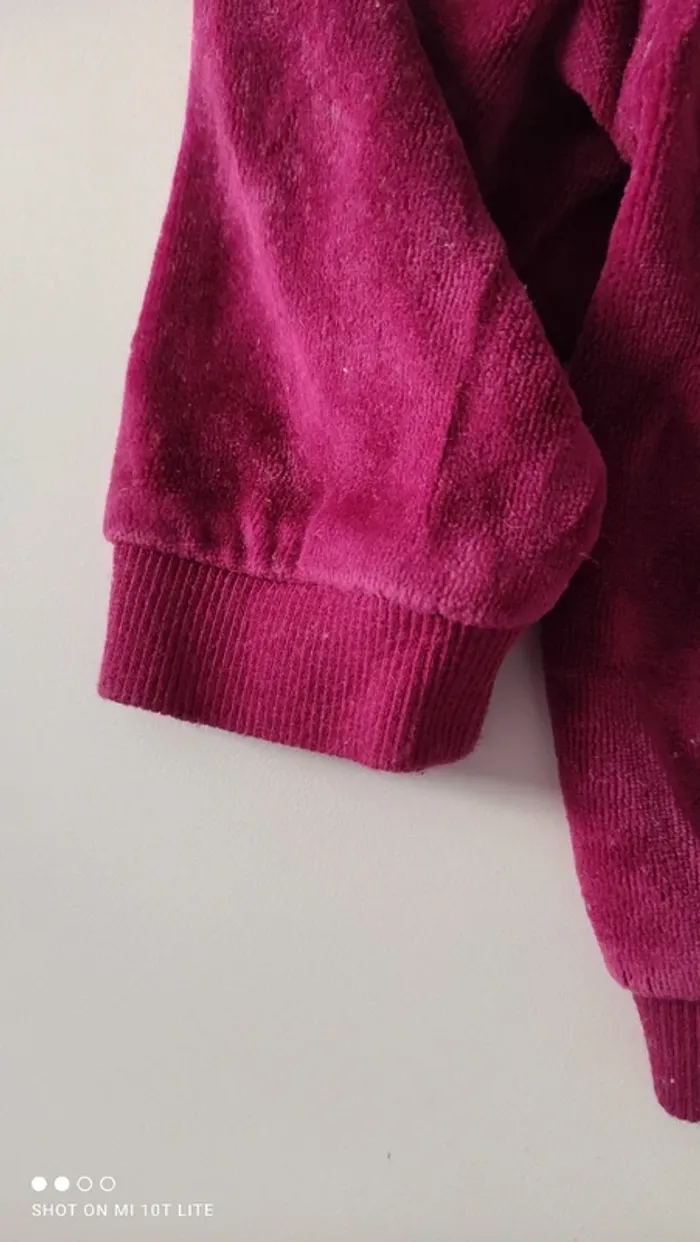 Veste et pantalon velours ras fushia sergent major - photo numéro 6