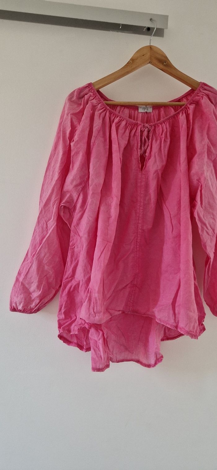 Blouse rose  femme taille XXL - photo numéro 8