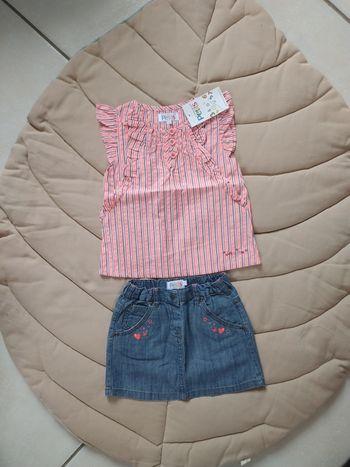 Ensemble bébé fille 24 mois