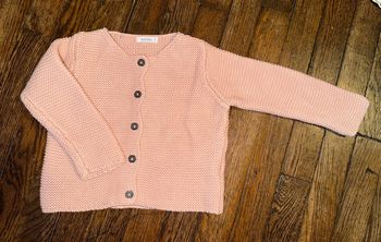 Gilet maille Bout’chou  9 mois