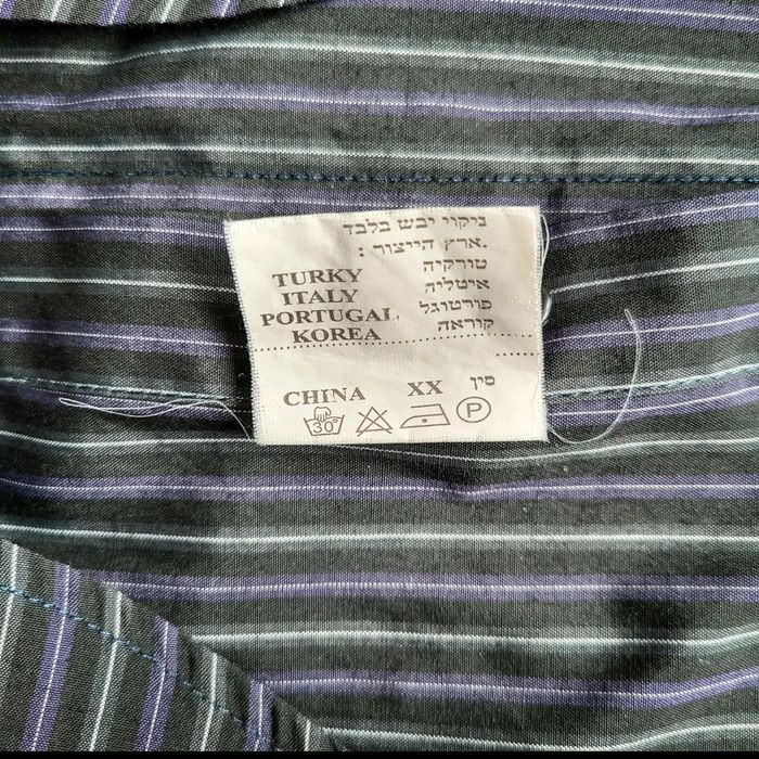 Chemise Master Class slim fit XL – rayures grises fines – manches longues – style habillé élégant - photo numéro 6